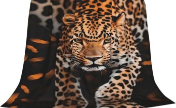 animal print blankets